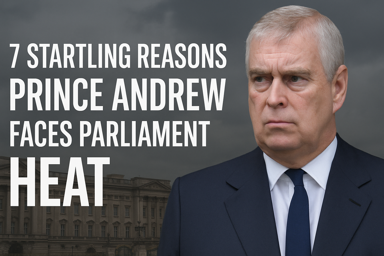 “7 Startling Reasons Prince Andrew Faces Parliament Heat”