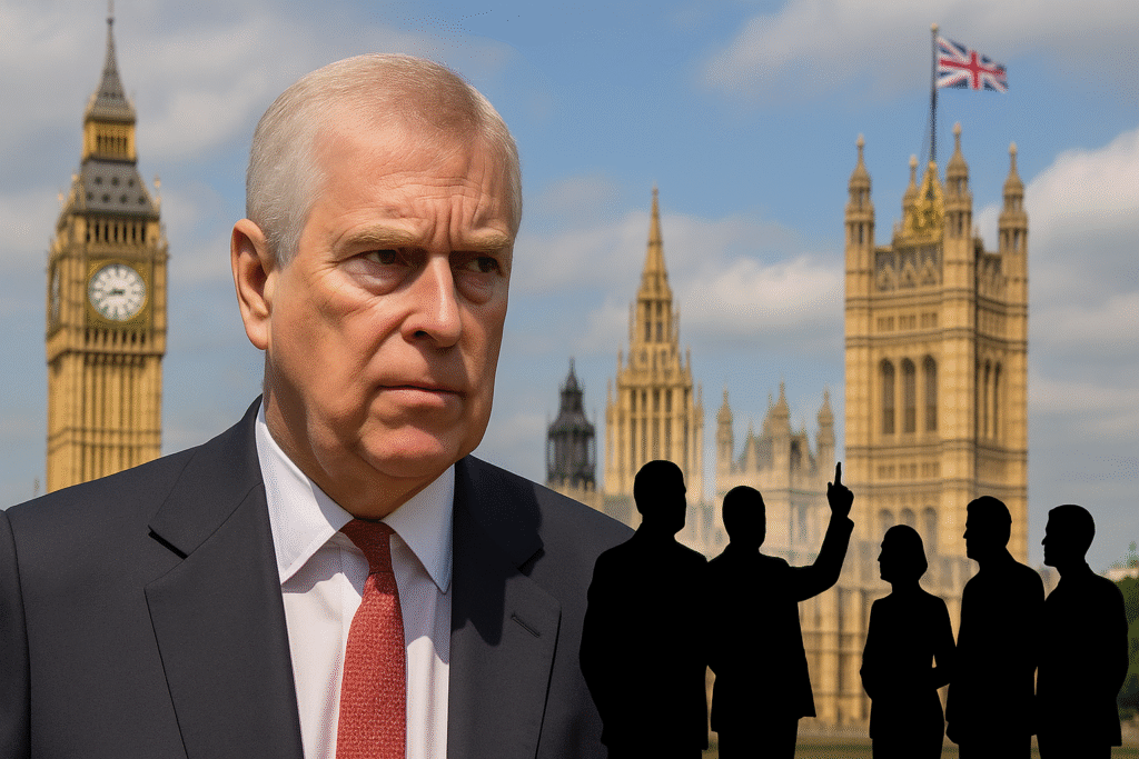 Prince Andrew Faces Parliament Heat