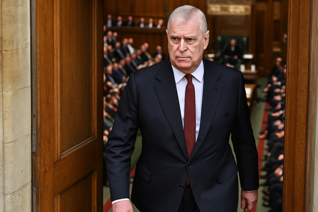 Prince Andrew Faces Parliament Heat