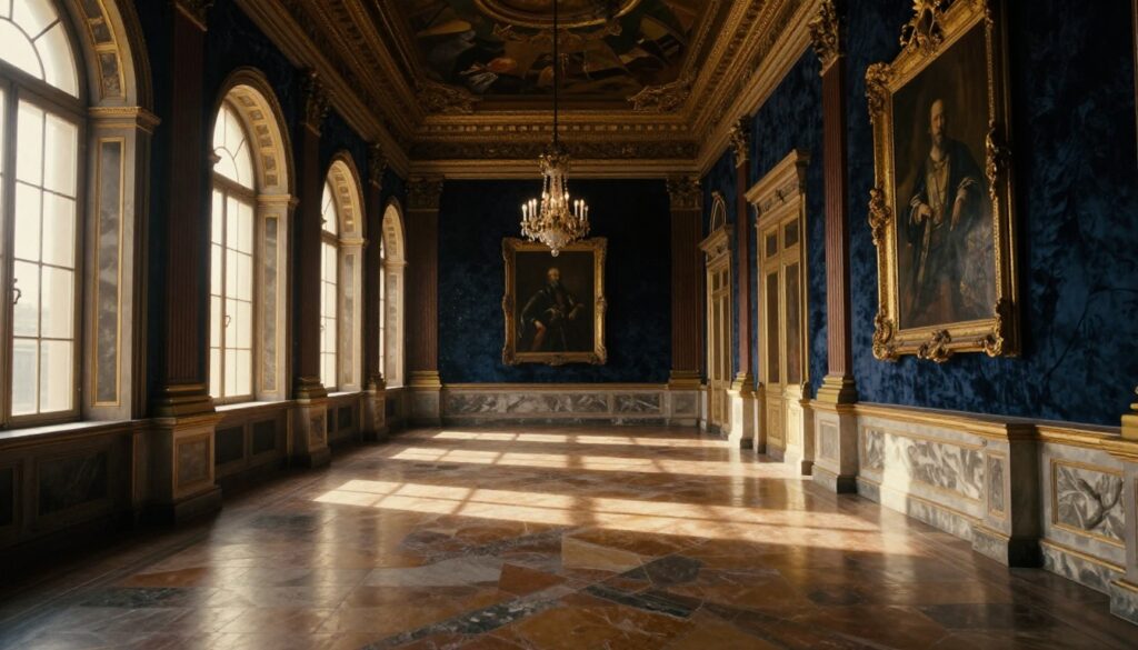 Prince William royal family decision showing modern royal leadership inside Buckingham Palace corridor