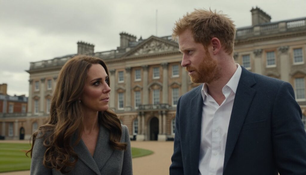 Prince Harry Kate Middleton final straw royal family tension outside Kensington Palace with emotional separation