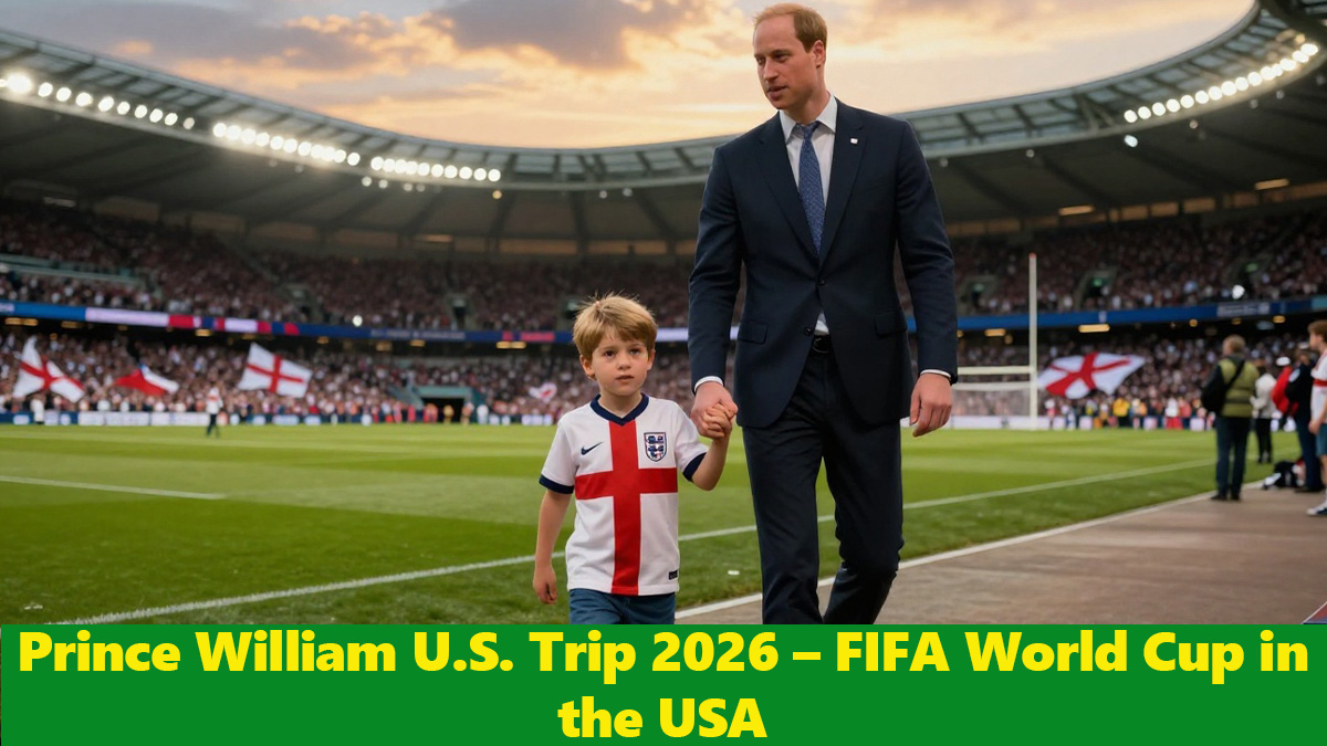 Prince William U.S. Trip 2026: 7 Exciting World Cup Details