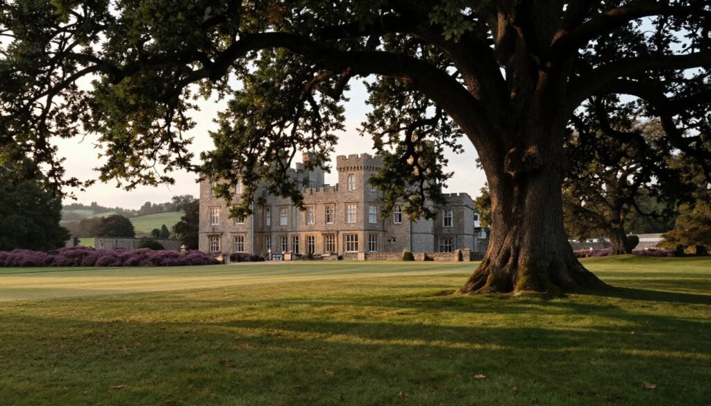 Archie and Lilibet symbolizing a possible emotional royal reunion with King Charles at a peaceful countryside estate
