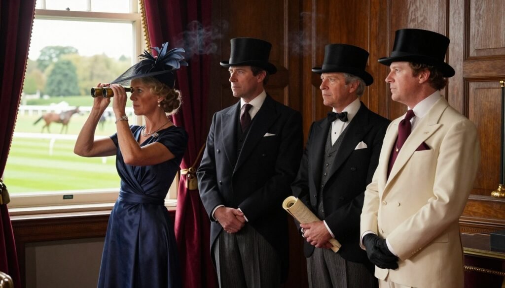 Royal Ascot Reaching High fading badly in final stages of Ascot Stakes race