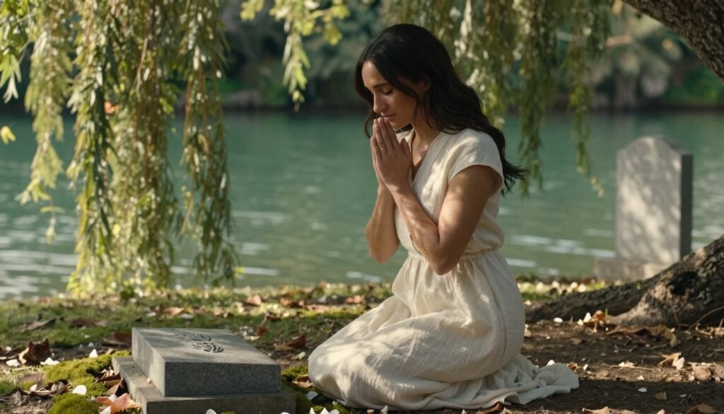 Meghan Markle Diana prayer at Althorp Estate during emotional visit to Princess Diana grave