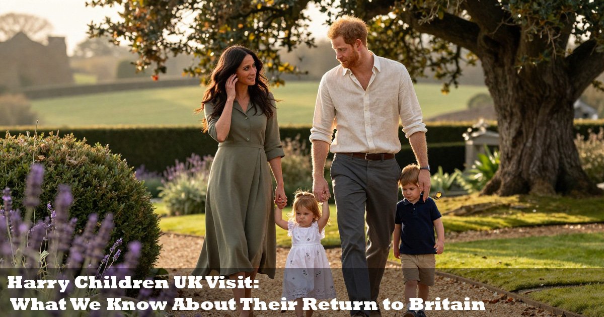 Prince Harry Children UK Visit: What You Need to Know in 7 Points