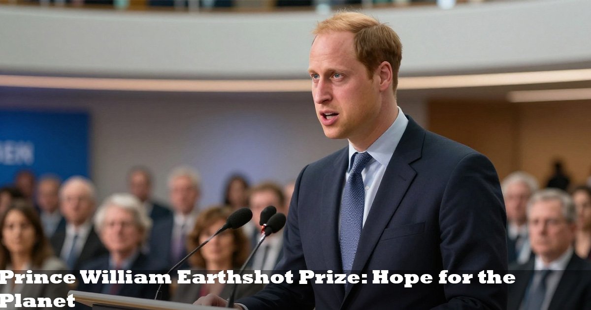 Prince William Earthshot Prize