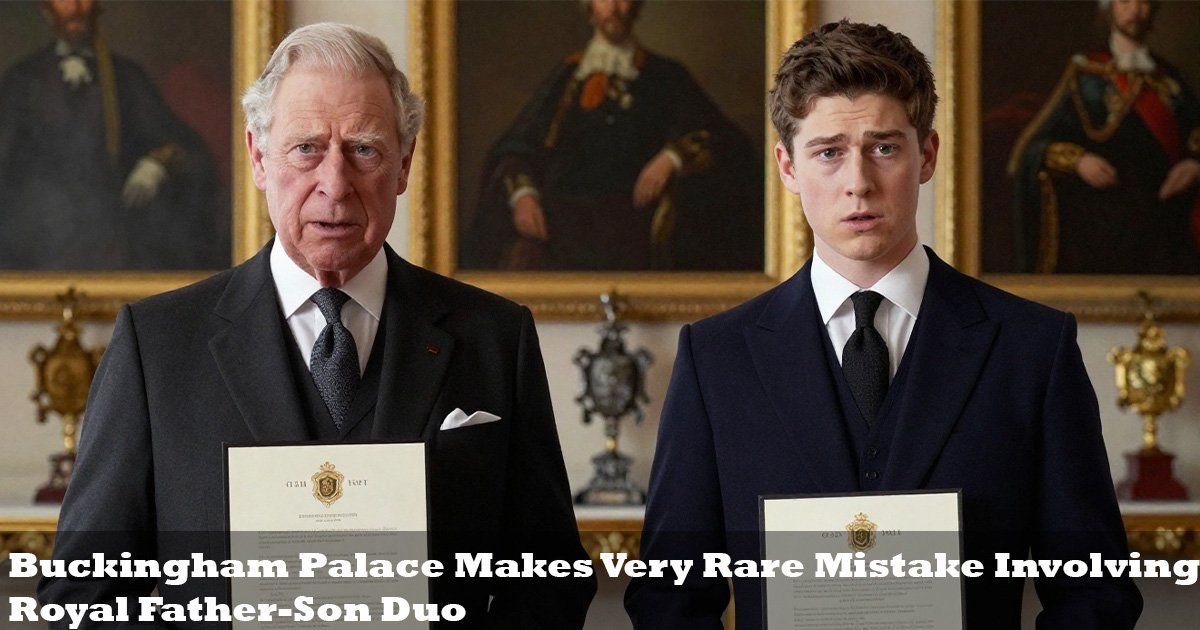 Court Circular Mistake: Rare Royal Error Exposed