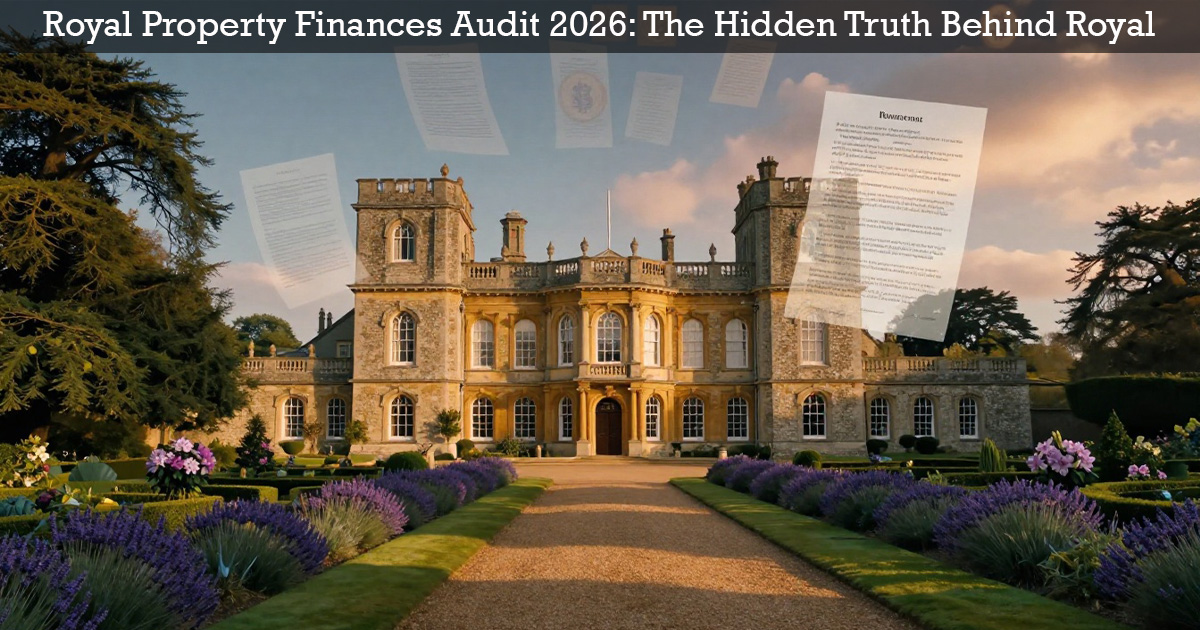 Royal Property Finances Audit 2026 Reveals Shocking Royal Secrets