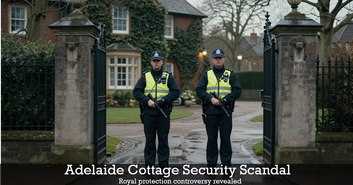 Adelaide Cottage Security Scandal: 7 Royal Mistakes Exposed