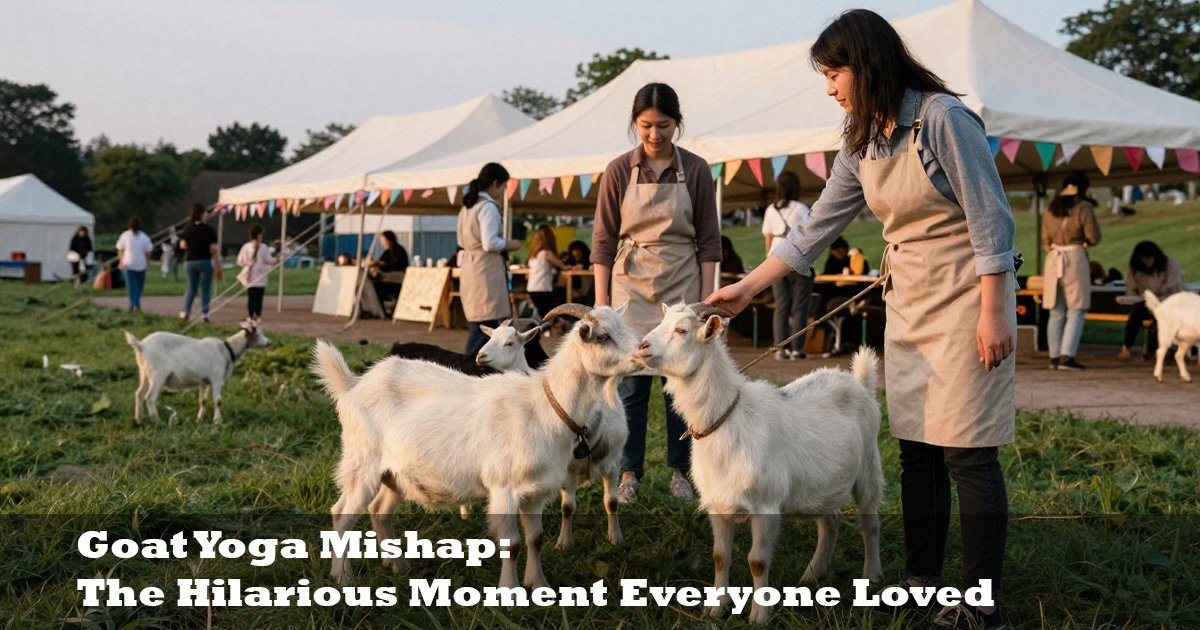 The Goat Yoga Mishap That Went Viral: 7 Powerful Lessons You Need to Know