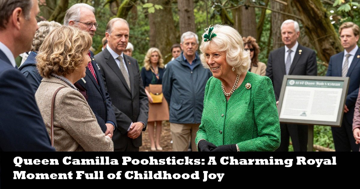 Queen Camilla Poohsticks: 7 Beautiful Moments Celebrating Winnie-the-Pooh