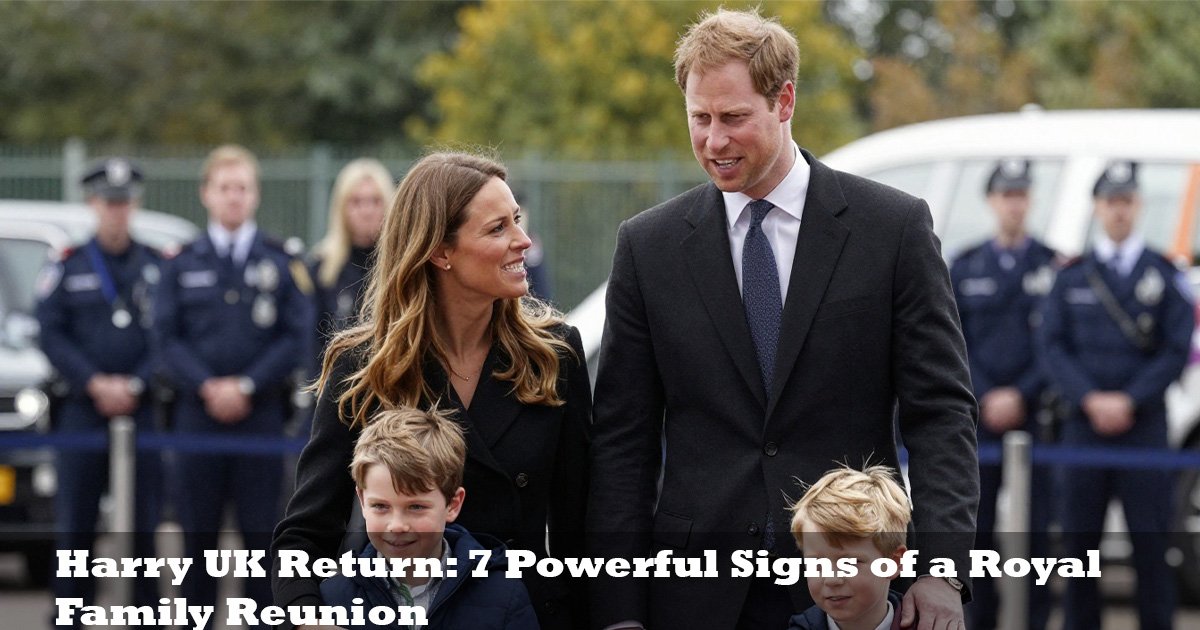Harry UK Return: 7 Emotional Reasons a UK Family Visit Matters Now